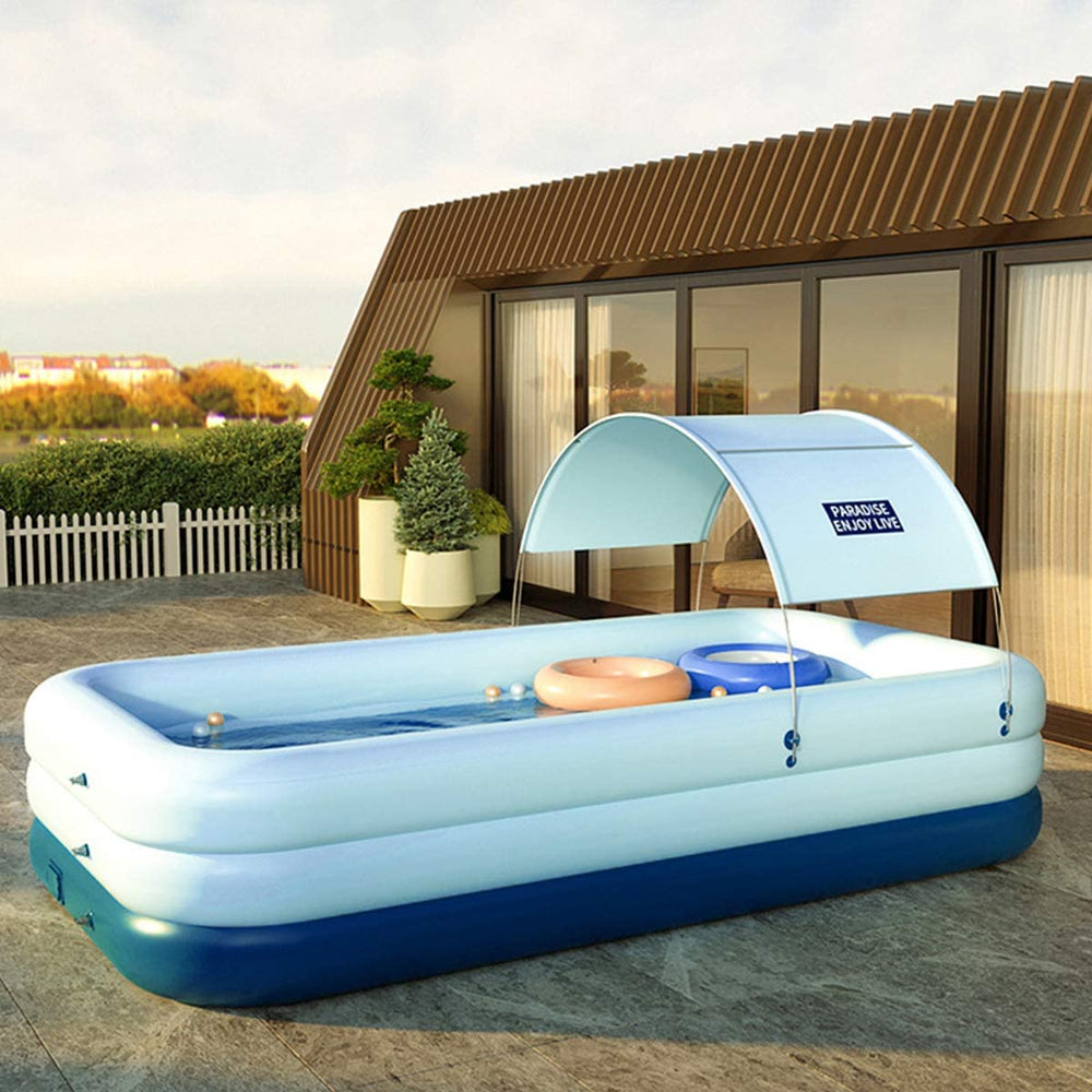 Auto Pump 7 People Pool 125x70x26 - Curacao