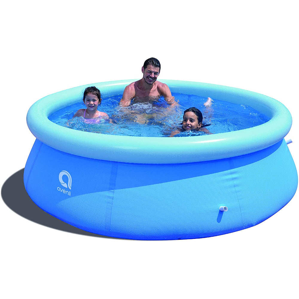 8' x 25" Inflatable Swimming Pool - Curacao