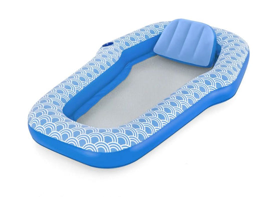 Flotador de piscina Bestway Comfort Plush con portavasos