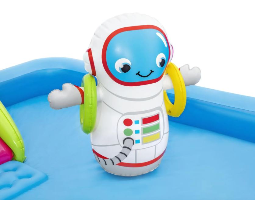 Bestway H2OGO! Little Astronaut Inflatable Kiddie Pool Play Center