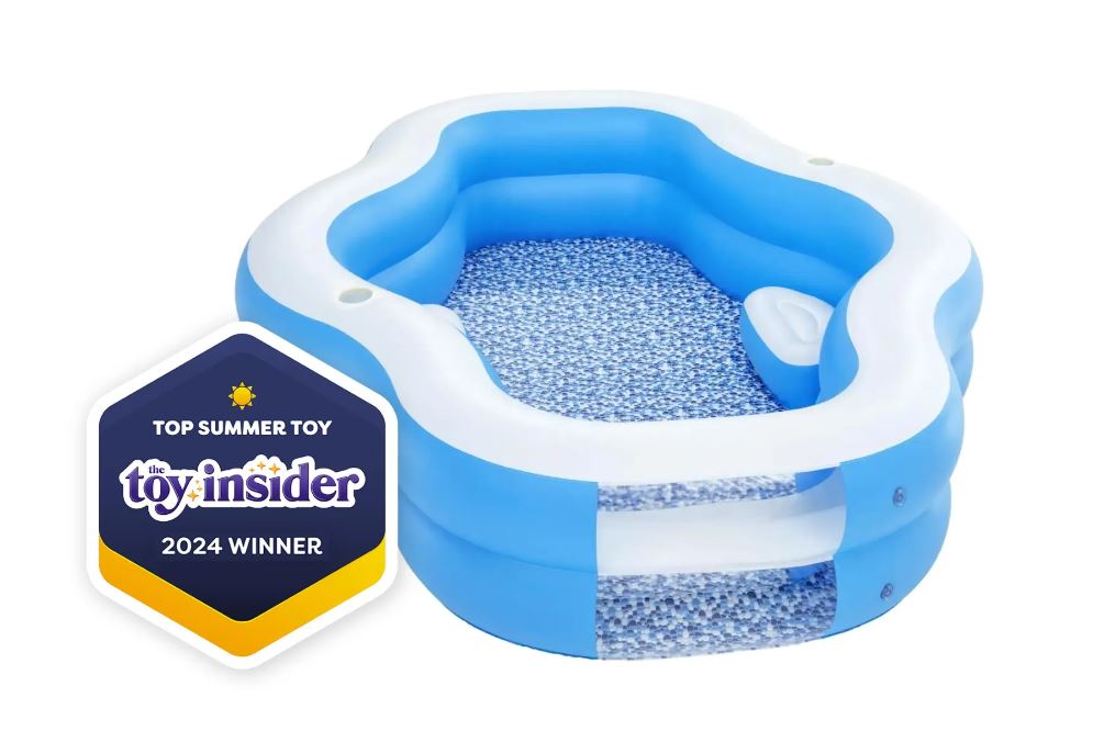 Piscina inflable para niños de 2,4 m con ventana transparente Bestway H2OGO! Splashview