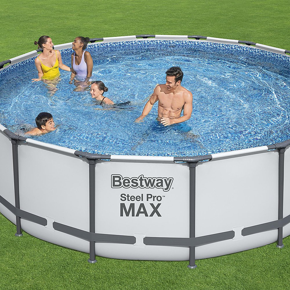 Bestway Steel Pro MAX 16' X 48" Above Ground Pool Set Round