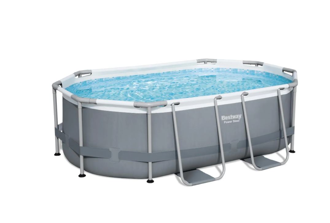 Bestway Power Steel 10' x 6'7" x 33" Oval Above Ground Pool Set