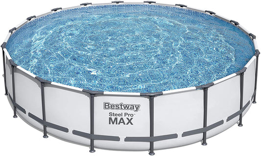 Piscina con estructura de acero profesional BestWay de 18' x 48"