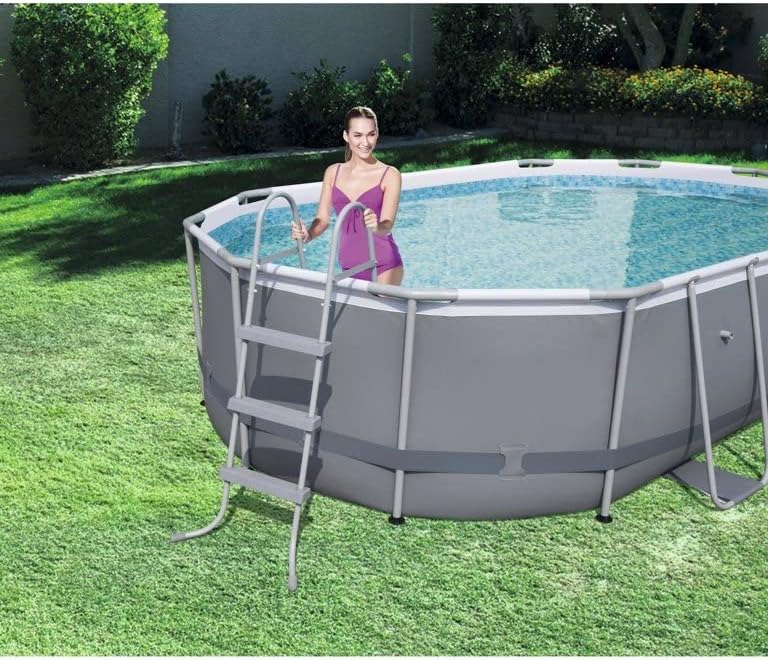 Piscina elevada Bestway Power Steel de 16' x 10' x 42"