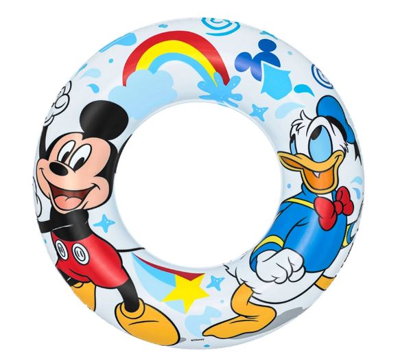 Bestway Mickey and The Roadster Racers 22" Swim Ring