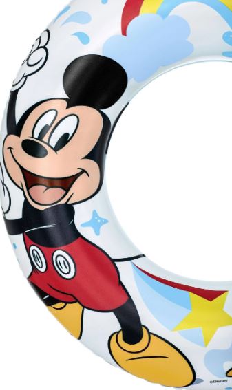 Bestway Mickey and The Roadster Racers 22" Swim Ring