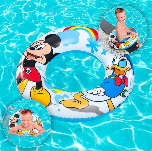 Flotador para natación de 22" Bestway Mickey and The Roadster Racers