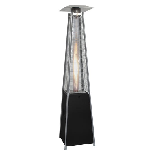 Pyramid Flame Patio Heater - Black - Curacao