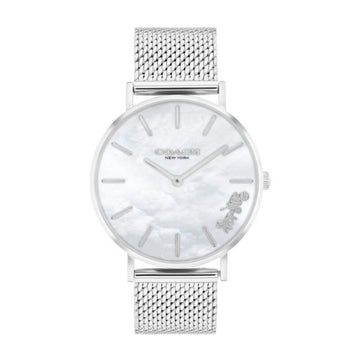 Reloj Coach Perry de acero inoxidable para mujer de 36 mm