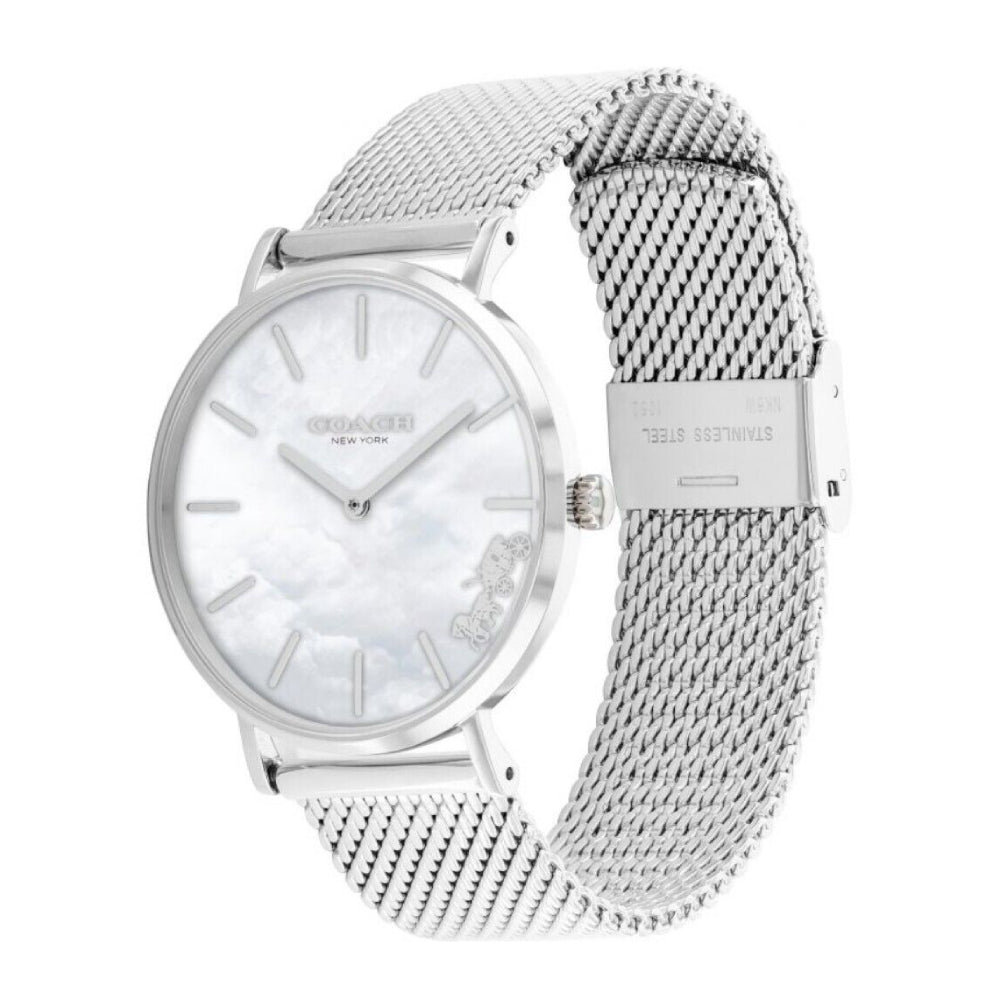 Reloj Coach Perry de acero inoxidable para mujer de 36 mm