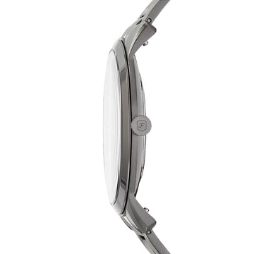 Fossil Minimalist Men's 44mm Smoke Bracelet Watch - Gray Dial