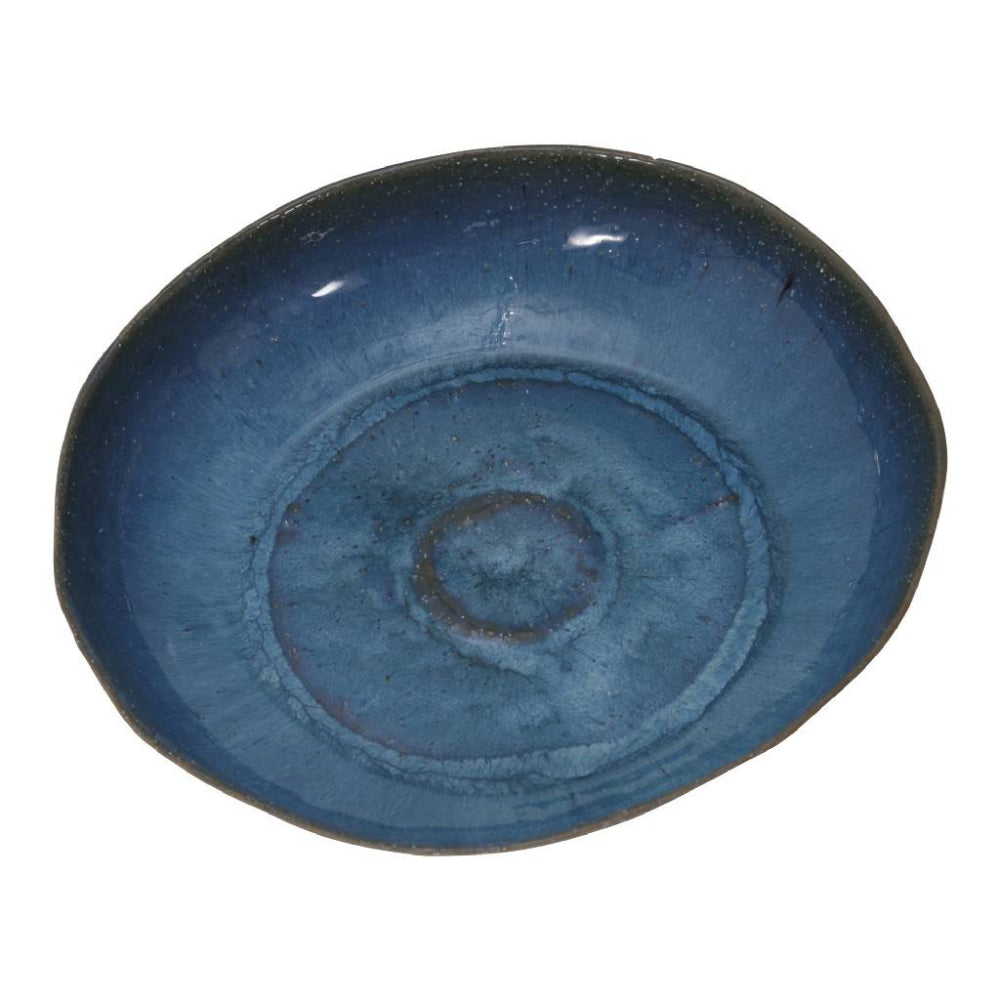 Sagebrook Home Transitional Ceramic Bowls (Set Of 2) - Blue