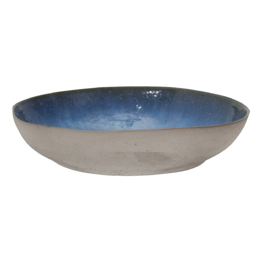 Sagebrook Home Transitional Ceramic Bowls (Set Of 2) - Blue