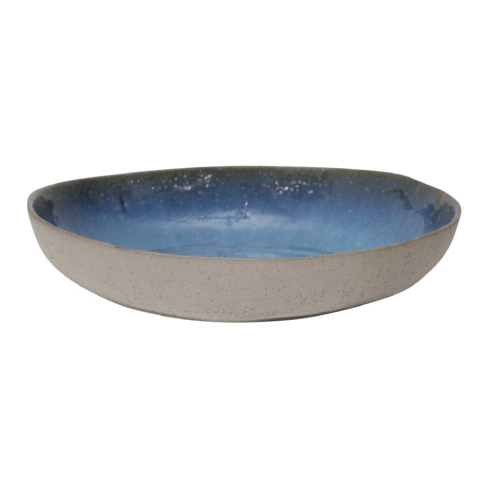 Sagebrook Home Transitional Ceramic Bowls (Set Of 2) - Blue