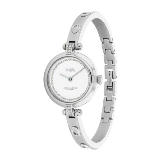 Reloj de pulsera de acero inoxidable Cary para mujer de Coach