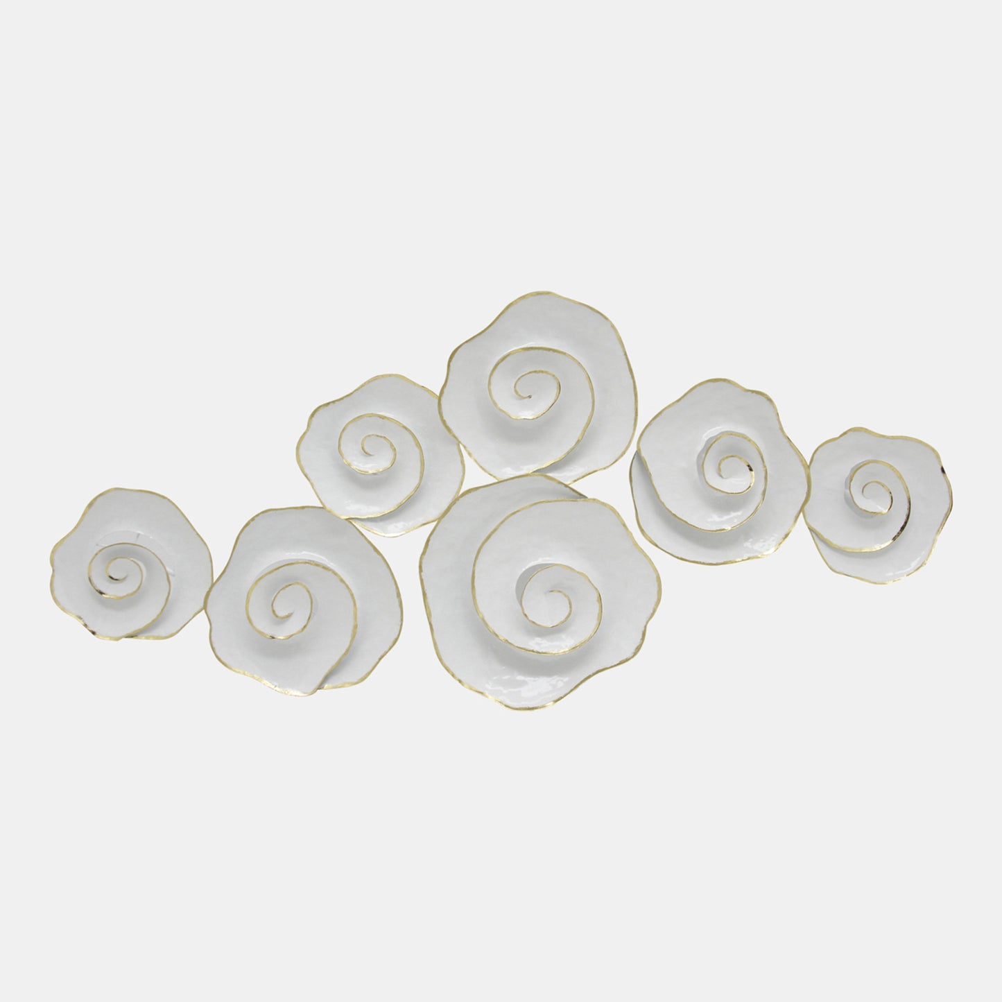 Sagebrook Home 21" Rose Wall DÃ©cor - White