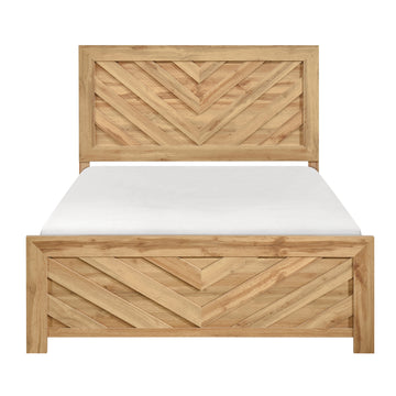 Corina Bedroom Set (4-Piece) by Homelegance - Brown