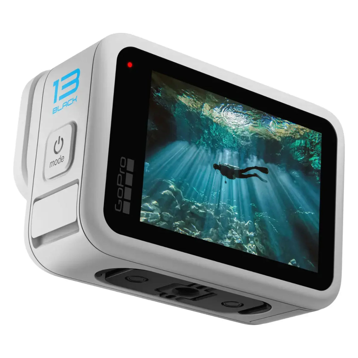 GoPro CHDHX/132/TH HERO13 Black Action Camera with Front and Rear LCD Screens - White