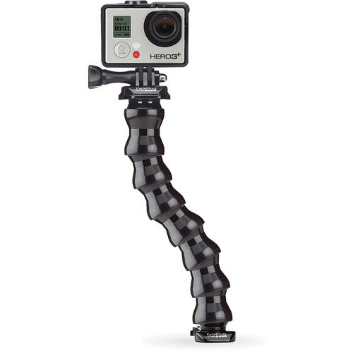 Soporte flexible para cámara GoPro Gooseneck, color negro