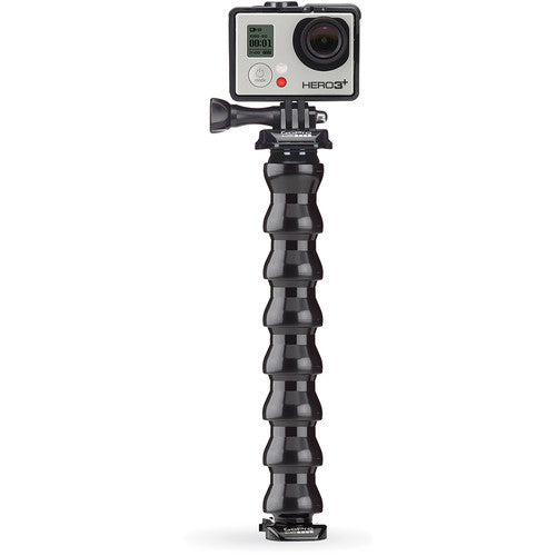 Soporte flexible para cámara GoPro Gooseneck, color negro