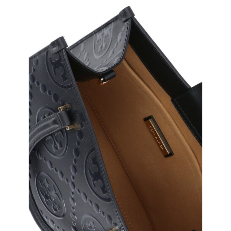 Tory Burch Monogram Medium Tote Bag - Black