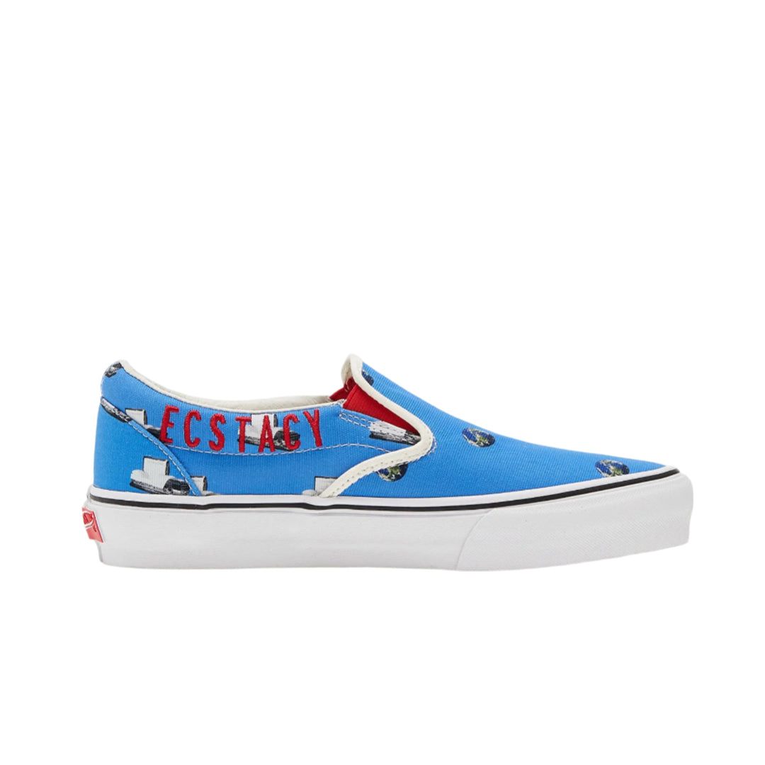 Vans Unisex Vault Classic Slip-on LX Sneaker (Size 9.5) - Blue