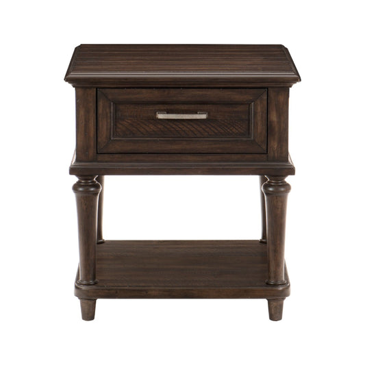 Cardano 24" End Table with Drawer by Homelegance