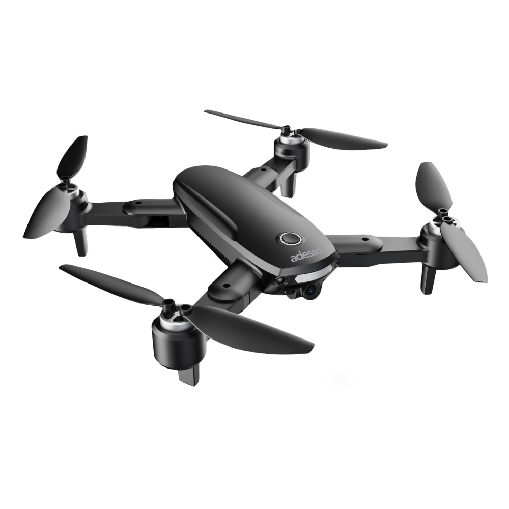 Adesso CyberDrone X4 4K FPV Camera Drone with Remote - Black