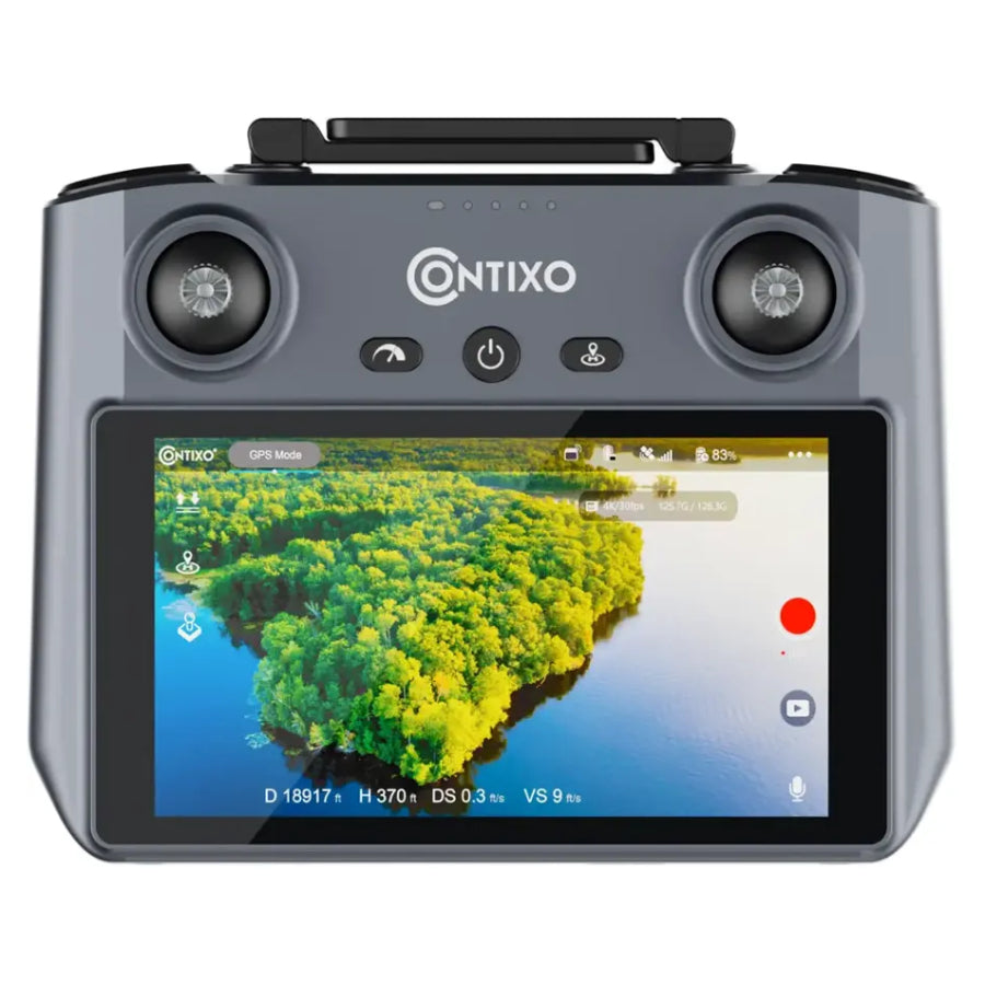 Contixo F33 4K Drone with 2-Axis Gimbal - Gray