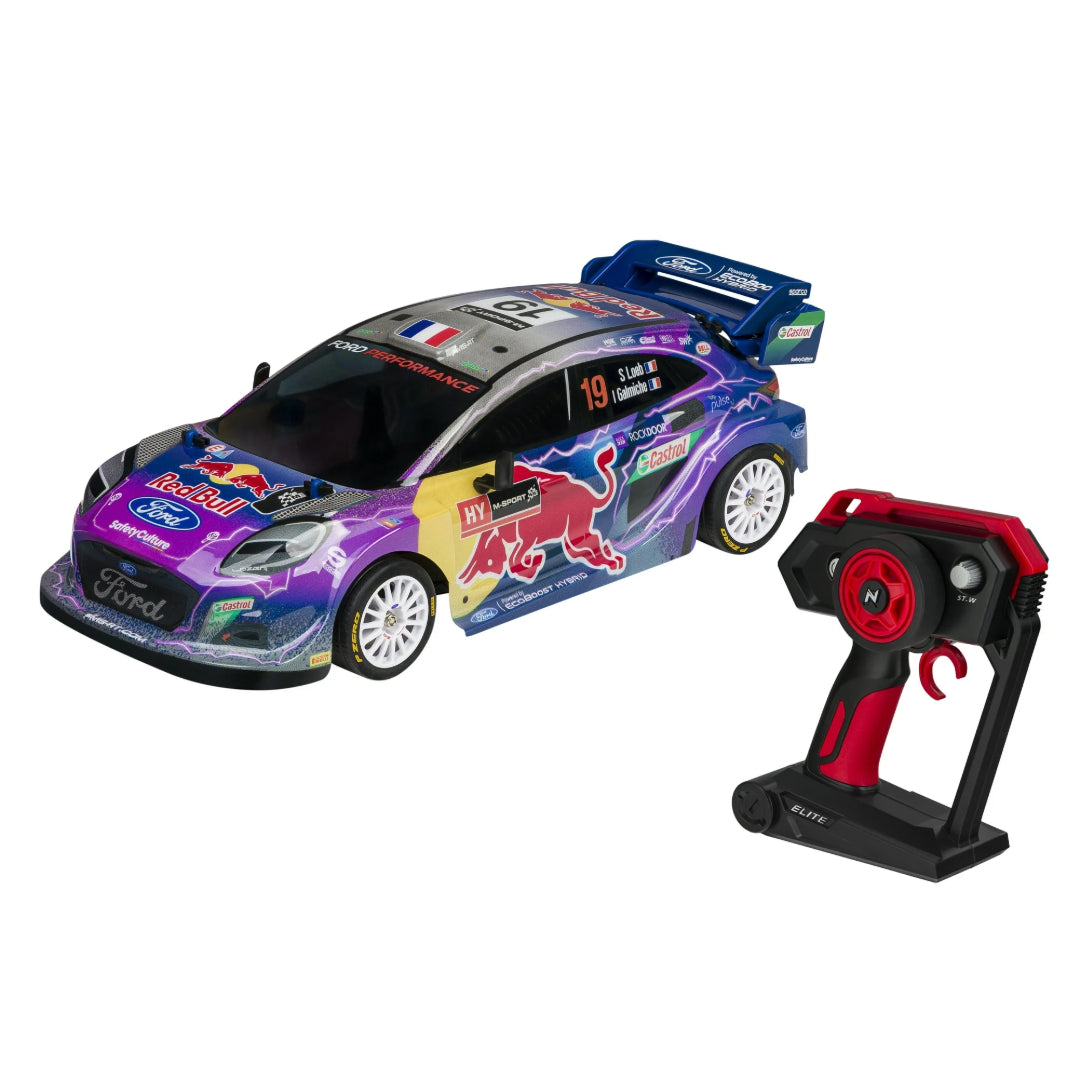 Nikko RC 1:14 Elite Race Cars - M-Sport Ford Puma #19 Loeb– Curacao