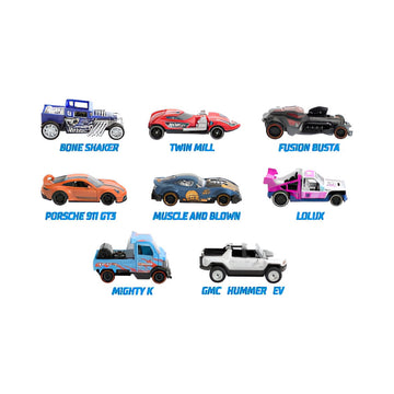 Hot Wheels Pull-Back 1:43 Scale Speeders Toy Car - Assorted
