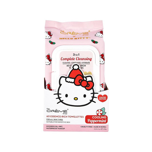 The Creme Shop Hello Kitty 3-in-1 Hydrate Wipes - Peppermint