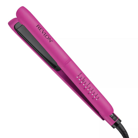 Revlon RVST2217N1 Easy Heat Precision Hair Flat Iron - Deep Pink