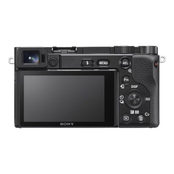 Sony Alpha 6100 APS-C Mirrorless 4K Video Camera with E PZ 16-50mm Lens - Black
