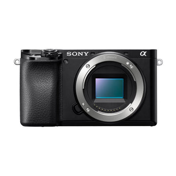 Sony Alpha 6100 APS-C Mirrorless Camera 4K Video Camera with E PZ 16-50mm and 55-210 Lenses - Black