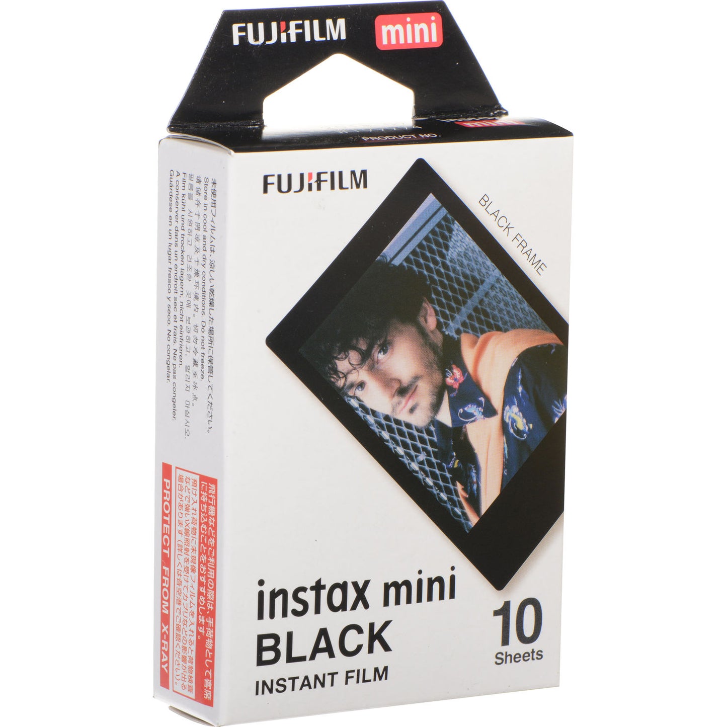 Fujifilm Instax Mini Instant Film Black Frame - 10 Exposures