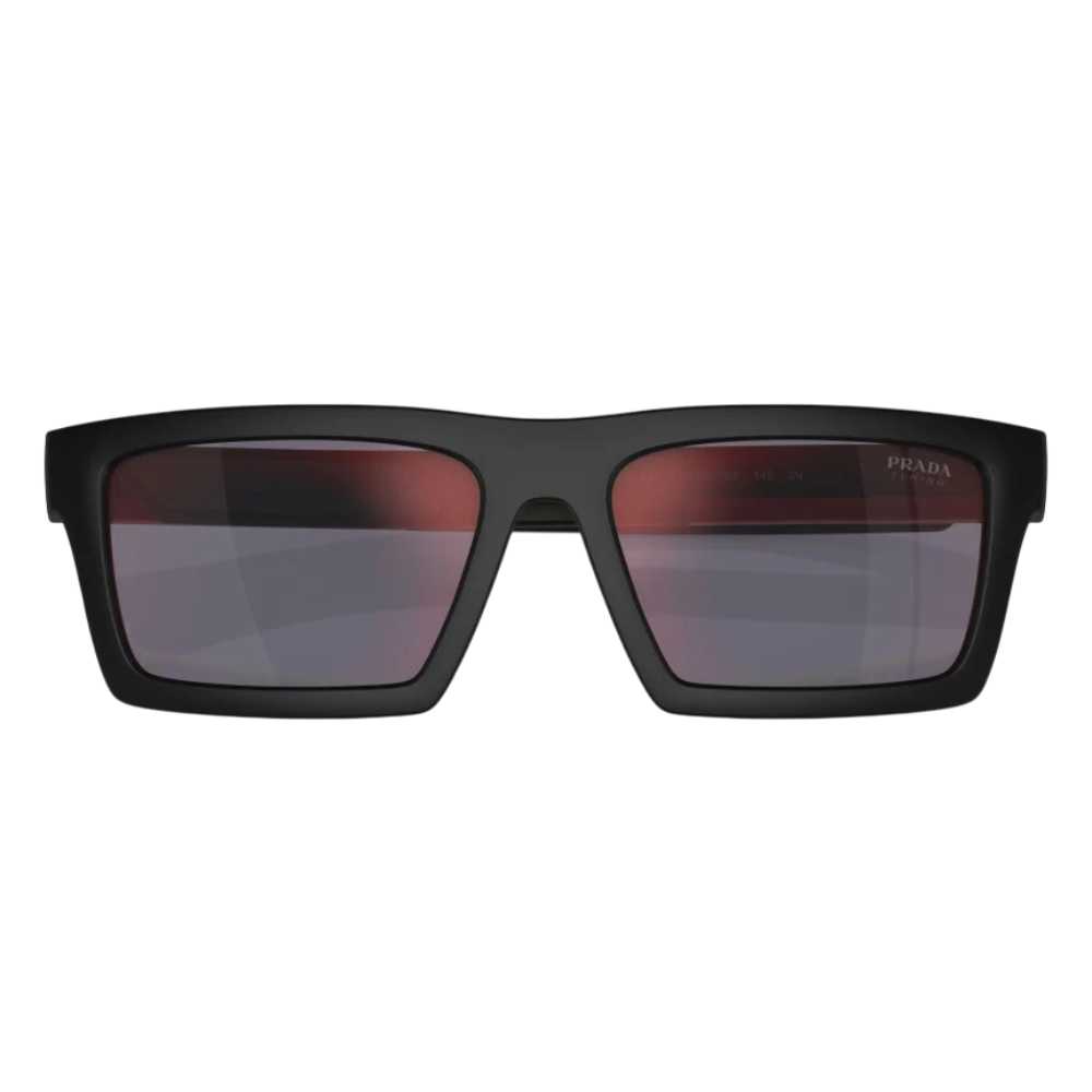 Prada PS02ZSU55BO Men's Rectangle Mirrored Sunglasses