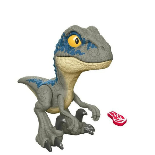 Jurassic World Mega Roar Velociraptor Toy - Gray