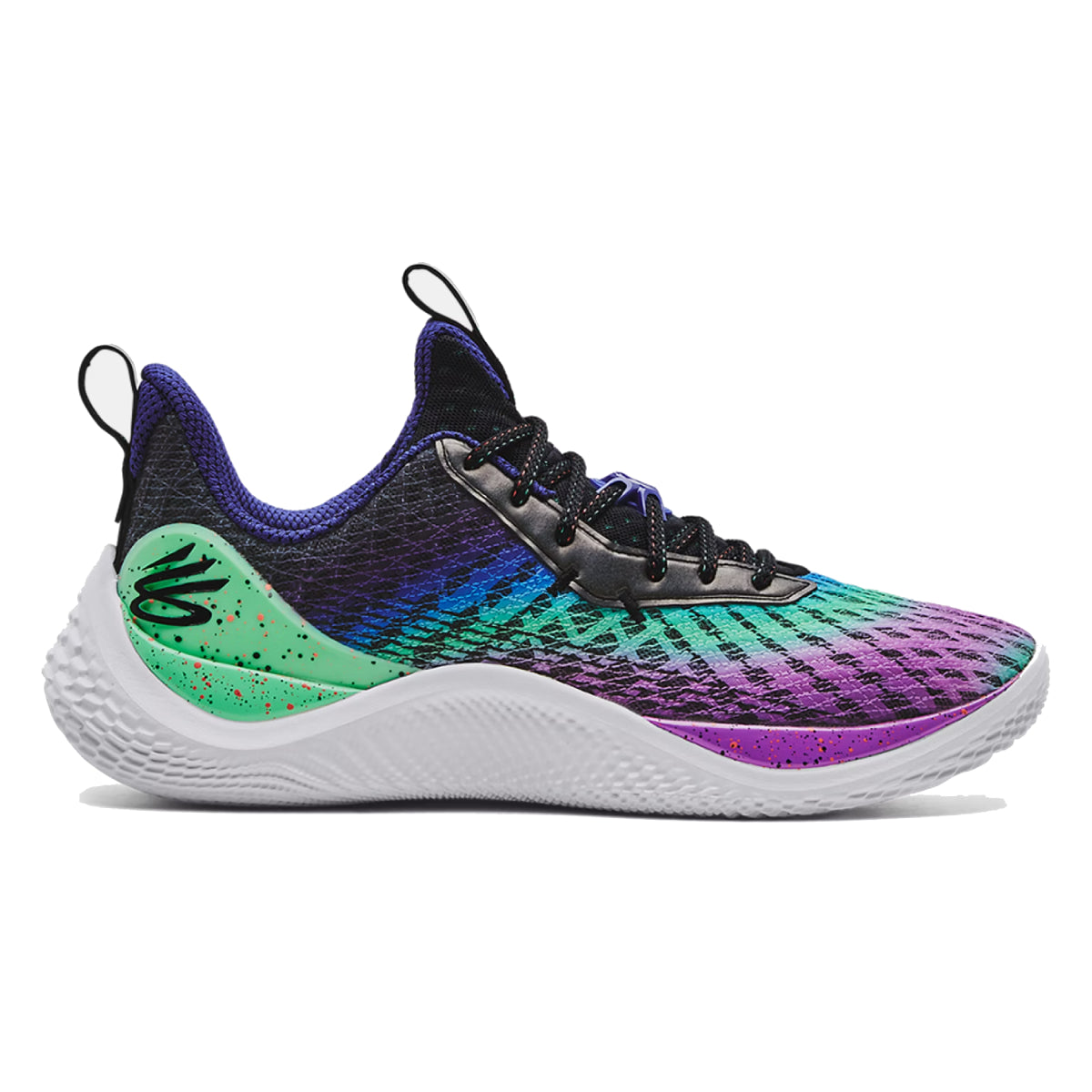 Under Armour Unisex Curry Flow 10  'Northern Lights'  Basketball Shoes (Size 5.5) - Multicolor