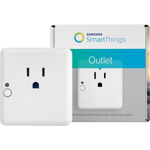 Samsung FCENAPP1 SmartThing Smart Outlet - White - Curacao