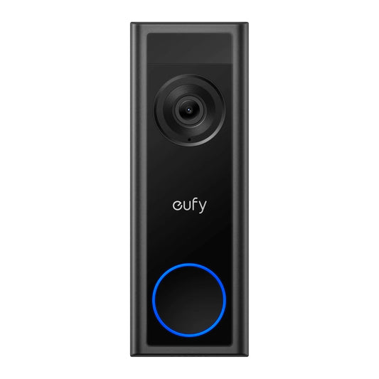 eufy C31 2K Security Video Doorbell with 32GB MicroSD Card - Black