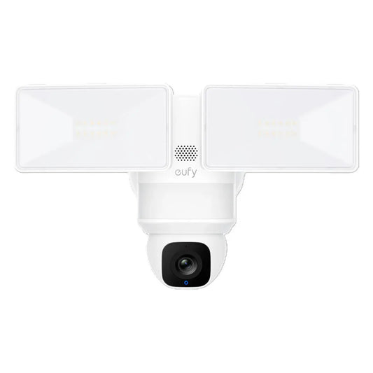 eufy E30 Wired Outdoor Floodlight Camera with Wi-Fi Connectivity - White