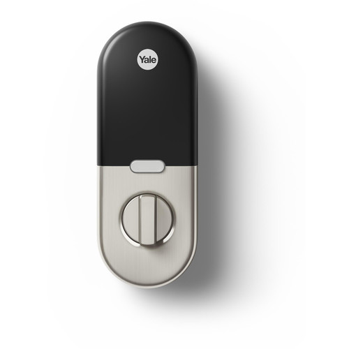 Nest x Yale Lock Satin Nickel with Nest Connect - Curacao