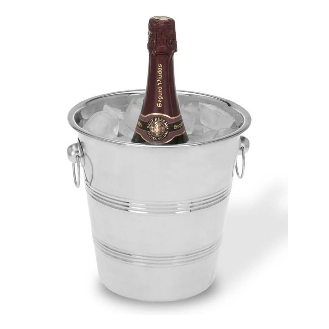 Koopman Interior Champagne Cooler Bucket, Stainless Steel