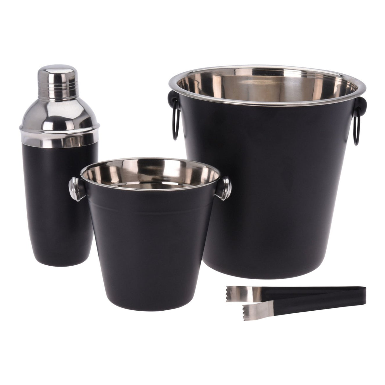 Koopman 4-Piece Cocktail Set, Matt Black