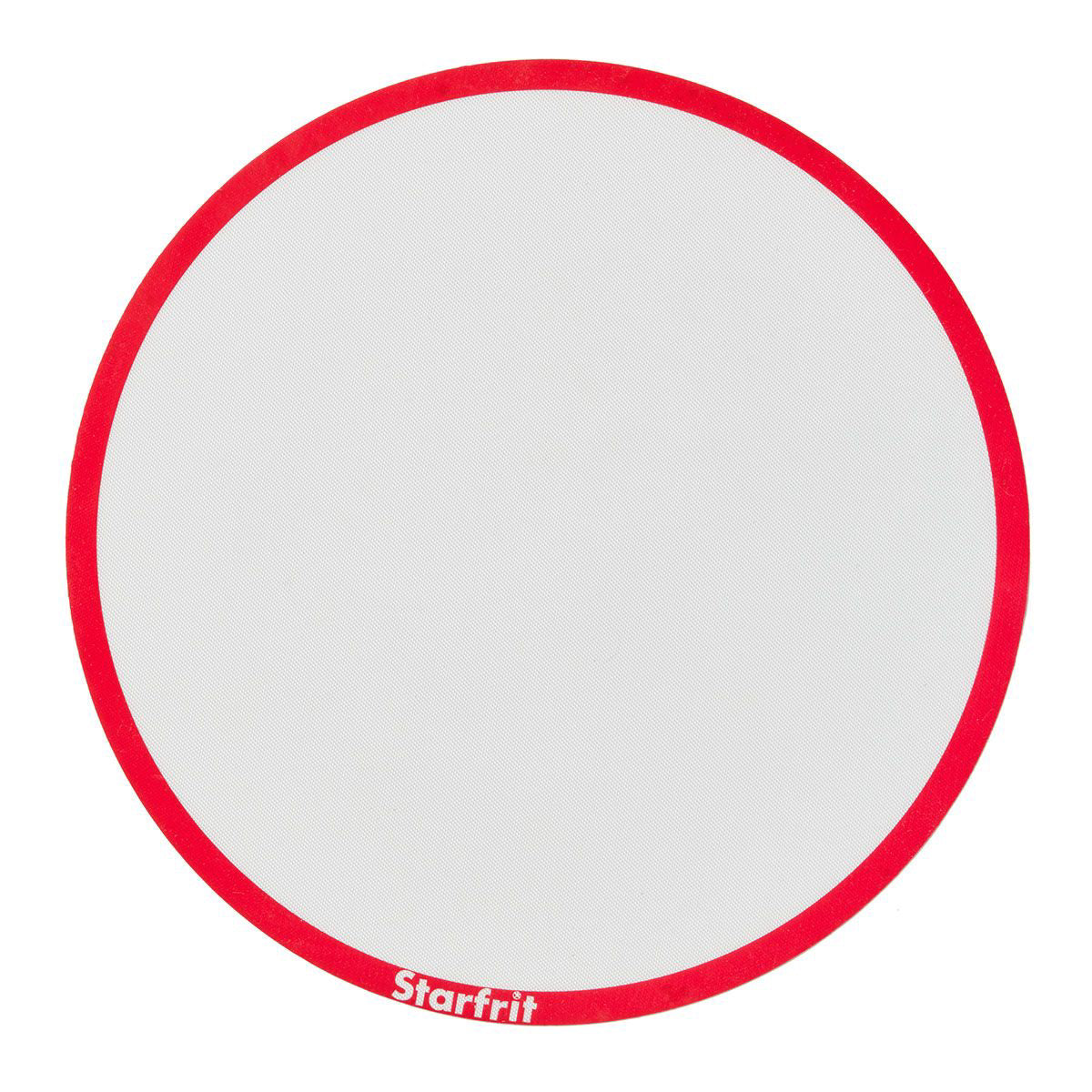 Starfrit 12" Silicone Kitchen Mat - Red/Black