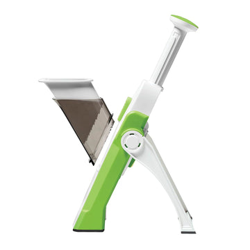 Starfrit Pump'N Slice Chopper and Slicer - Green/White