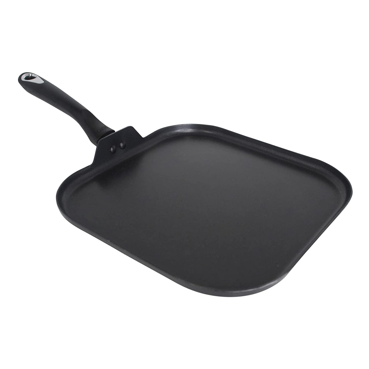 IMUSA 11" Square Bistro Griddle with Bakelite Handle - Black