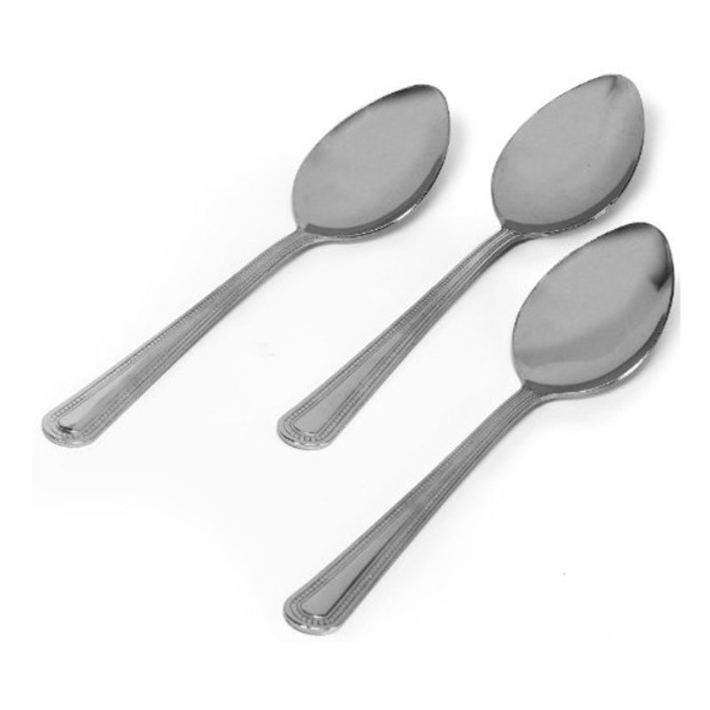 IMUSA Stainless Steel Soup Spoon (Set of 3) - Stainless Steel